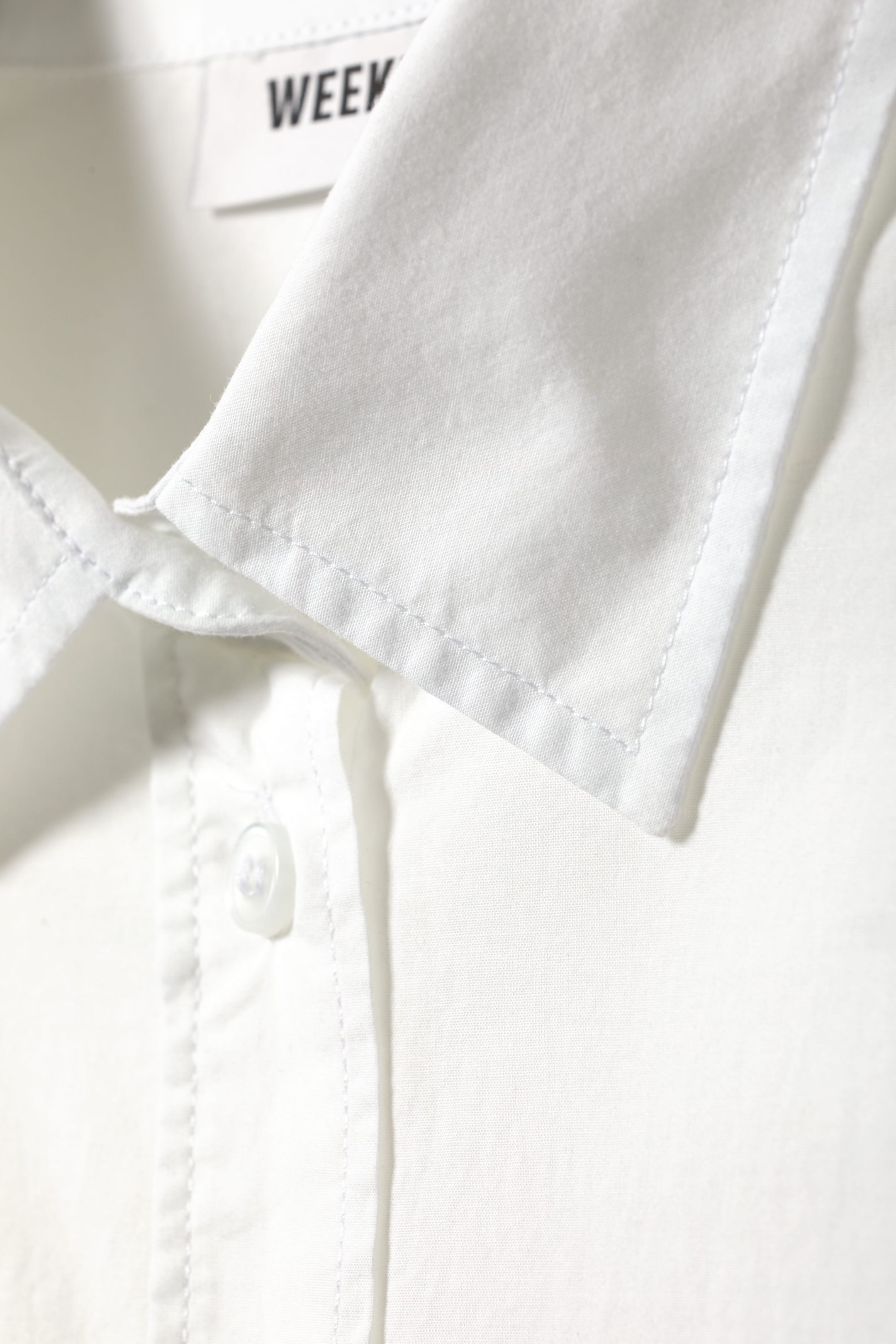 White - Perfect Cotton Poplin Shirt - 1