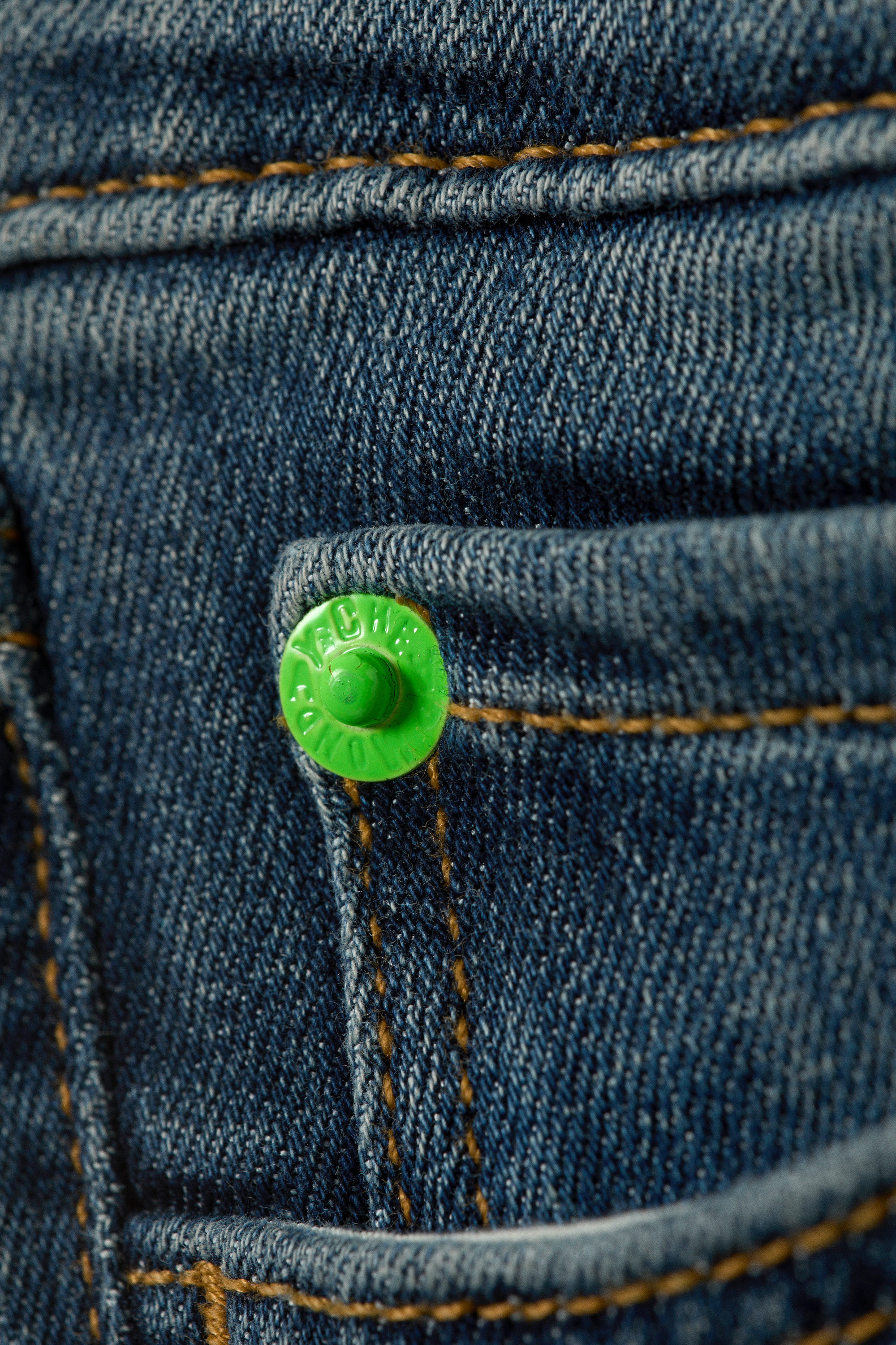 Blue Ray - Mörkblå - Booty Bei Low Waist Skinny Bootcut Jeans - 5