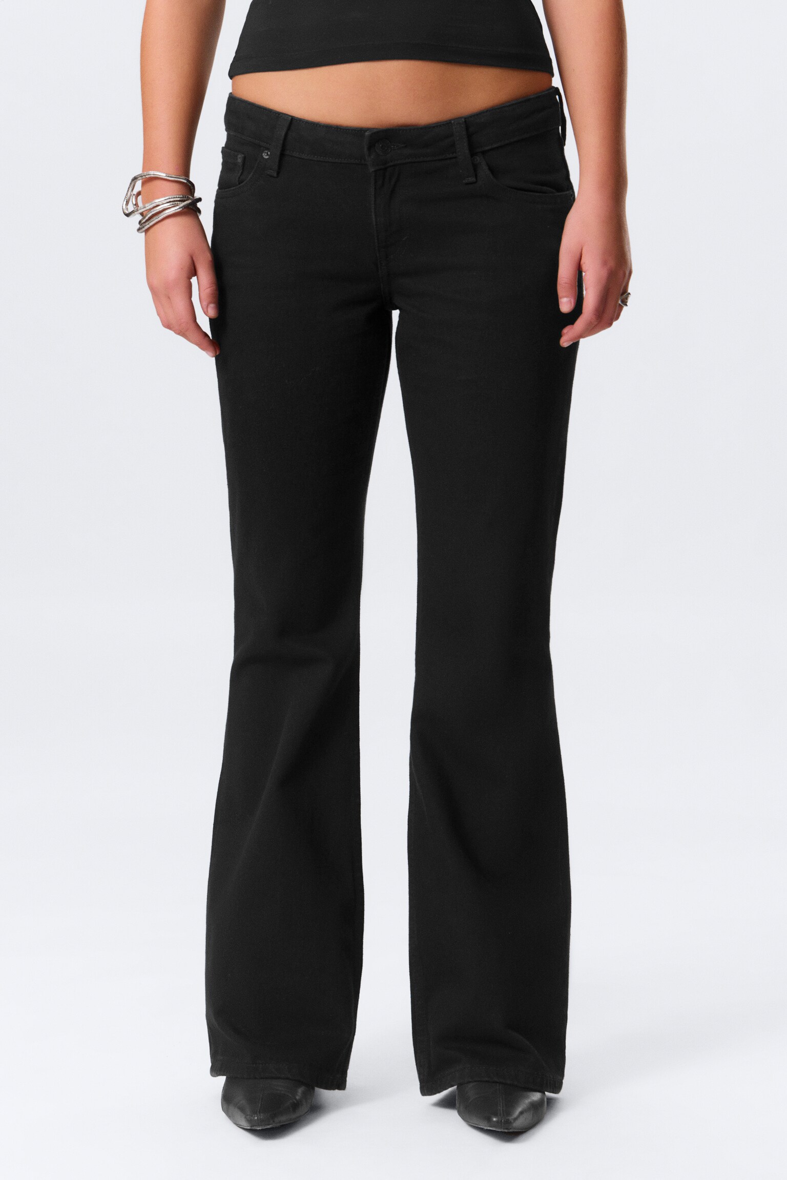 Jean bootcut ajusté taille basse Nova - Black Rinse - Noir/Board Blue - Bleu moyen/Lip Blue - Bleu clair/Brick Blue - Bleu clair/Mine Blue – Bleu moyen/Blue Stream - Bleu moyen/Lake Blue - Bleu moyen/Deep Sea Blue - Bleu foncé - 6