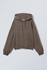 Mörk mullvad - Tung Ledig Hoodie - 0