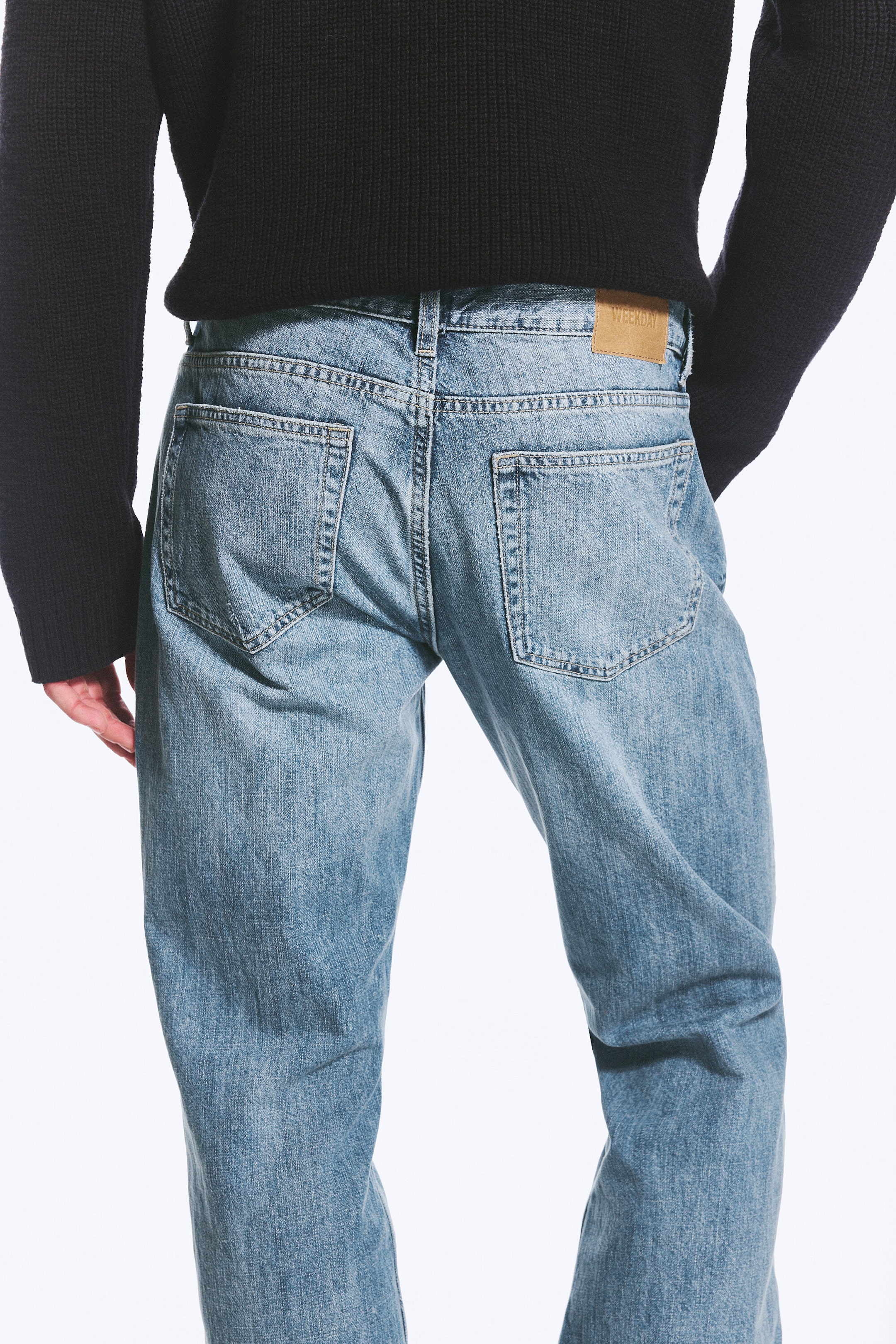 Captain Blue - Ljusblå - Sky low waist regular bootcut jeans - 2