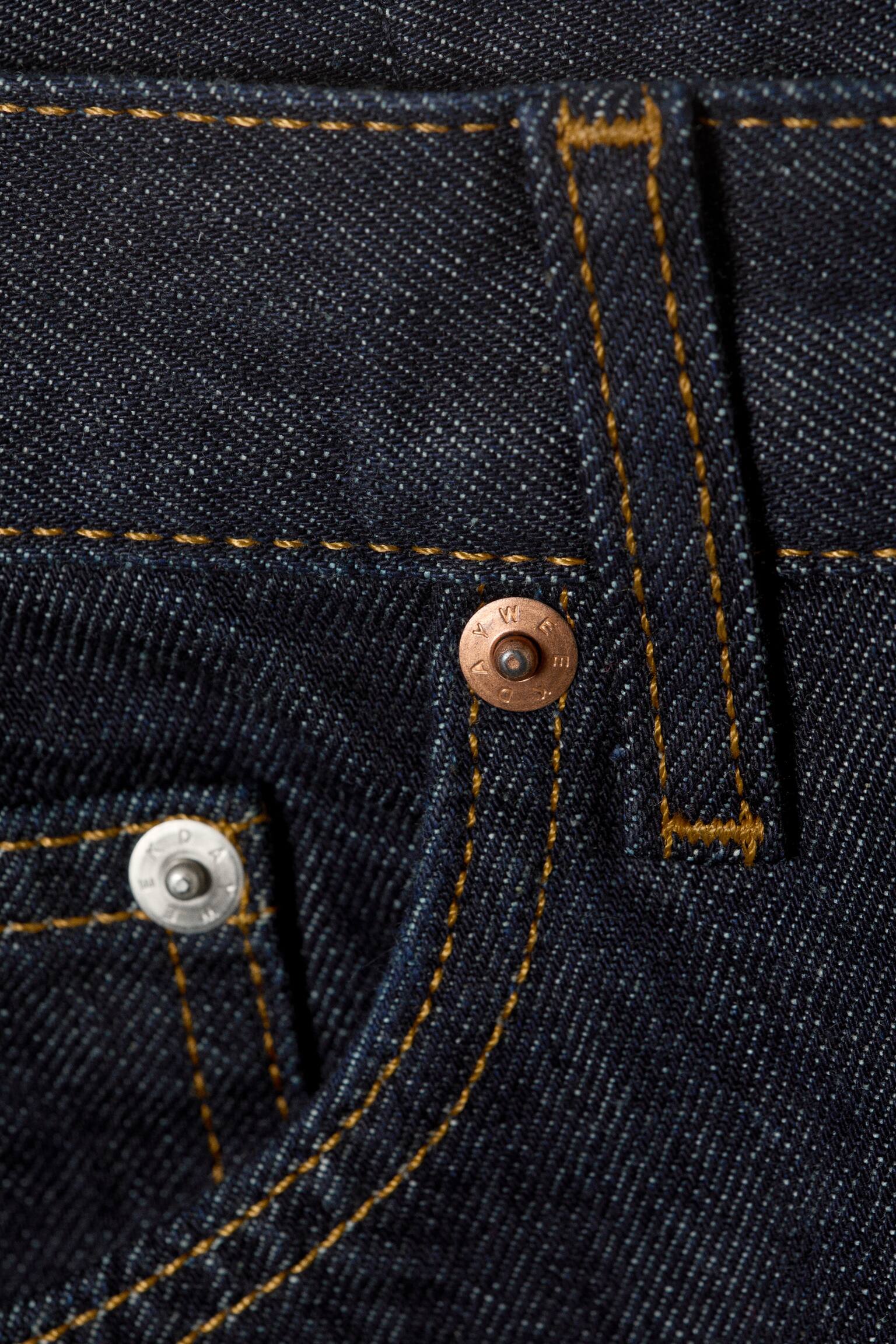 Void középmagas derekú bő hosszú farmer rövidnadrág - Blue Rinse - Sötétkék/Törtfehér - Fehér/Mézkék - Világoskék/Ghost Blue - Világoskék - 3