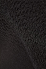 Black - Soft Sheer Long Sleeve Top - 1