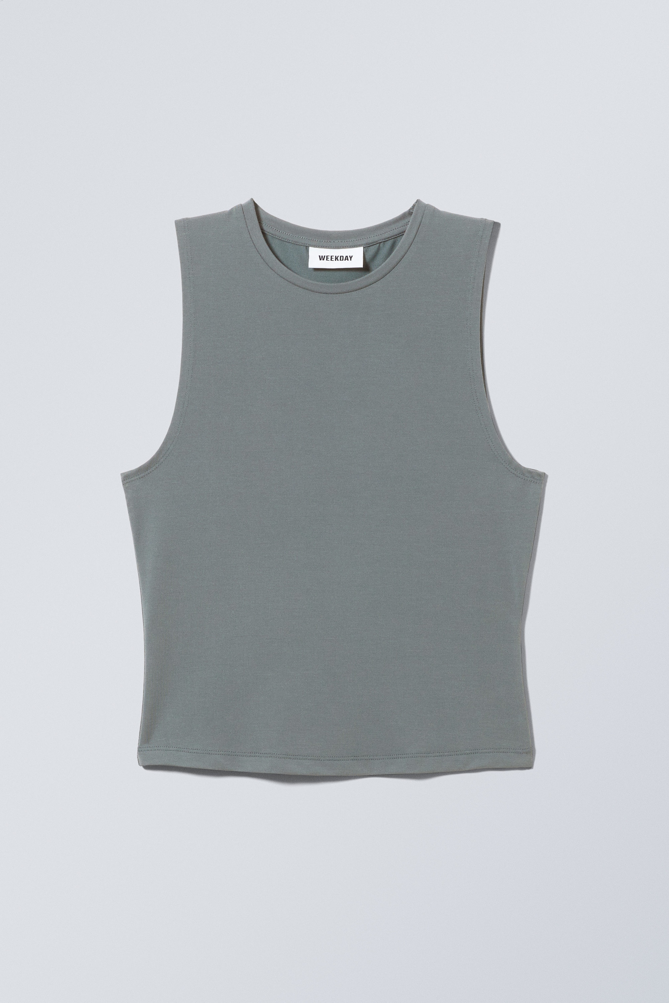 Dark Turquoise - Soft Brushed Tank Top - 0