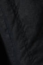 Schwarz - Relaxte Leinenhose - 1