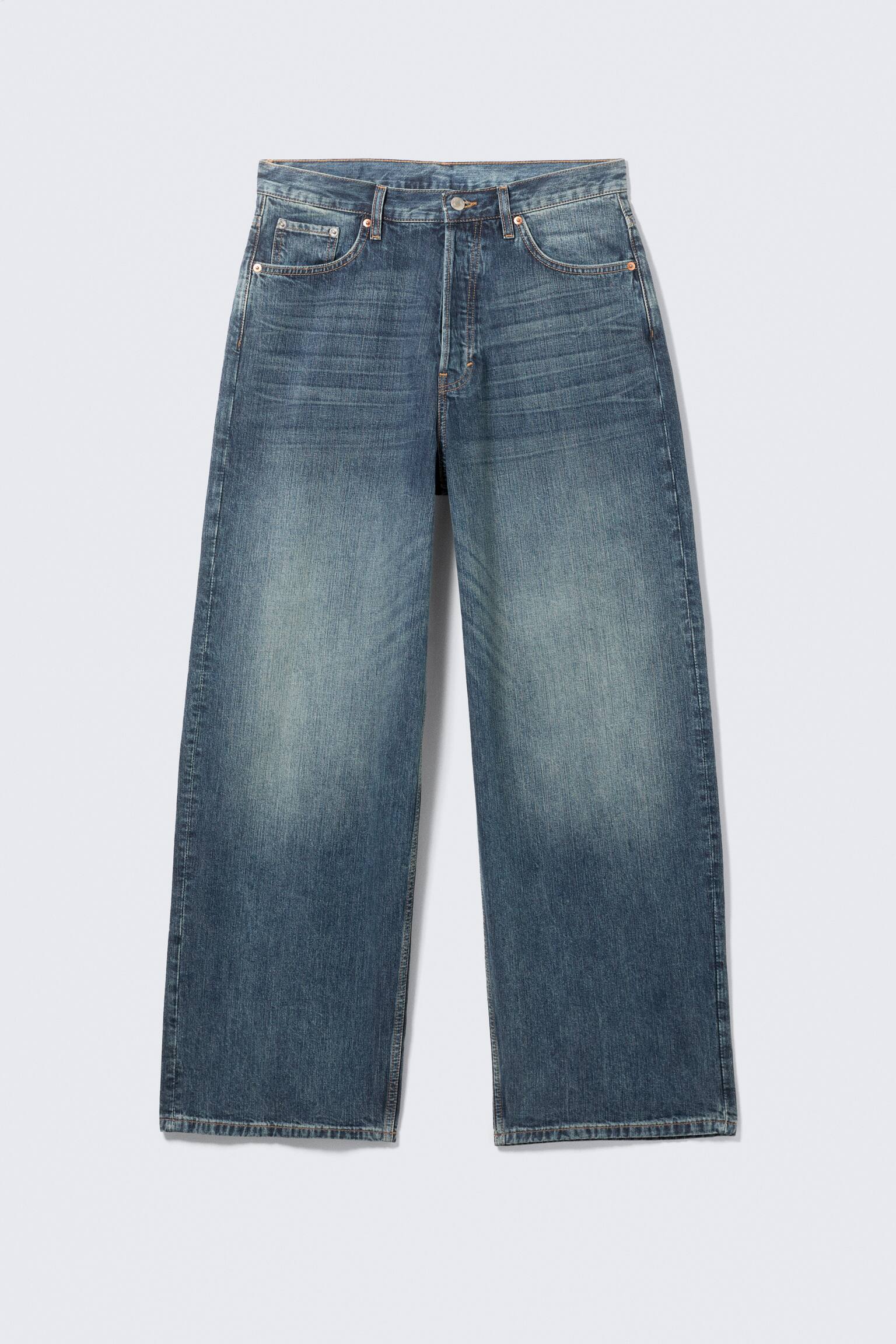 Unisex džíny Astro s volným střihem a širokými nohavicemi s mid rise pasem - Blue Hymn - středně modrá/Chelsea Black - Černá/Arizona Blue - Medium Blue/Kimberley modrá - světle modrá/Černá Rinse - Černá/Tuned Black - Black/Dream Blue - světle modrá/Blue Rinse - Dark Blue/Board Blue - středně modrá/Blue Stream - Medium Blue/Mine Grey - 2