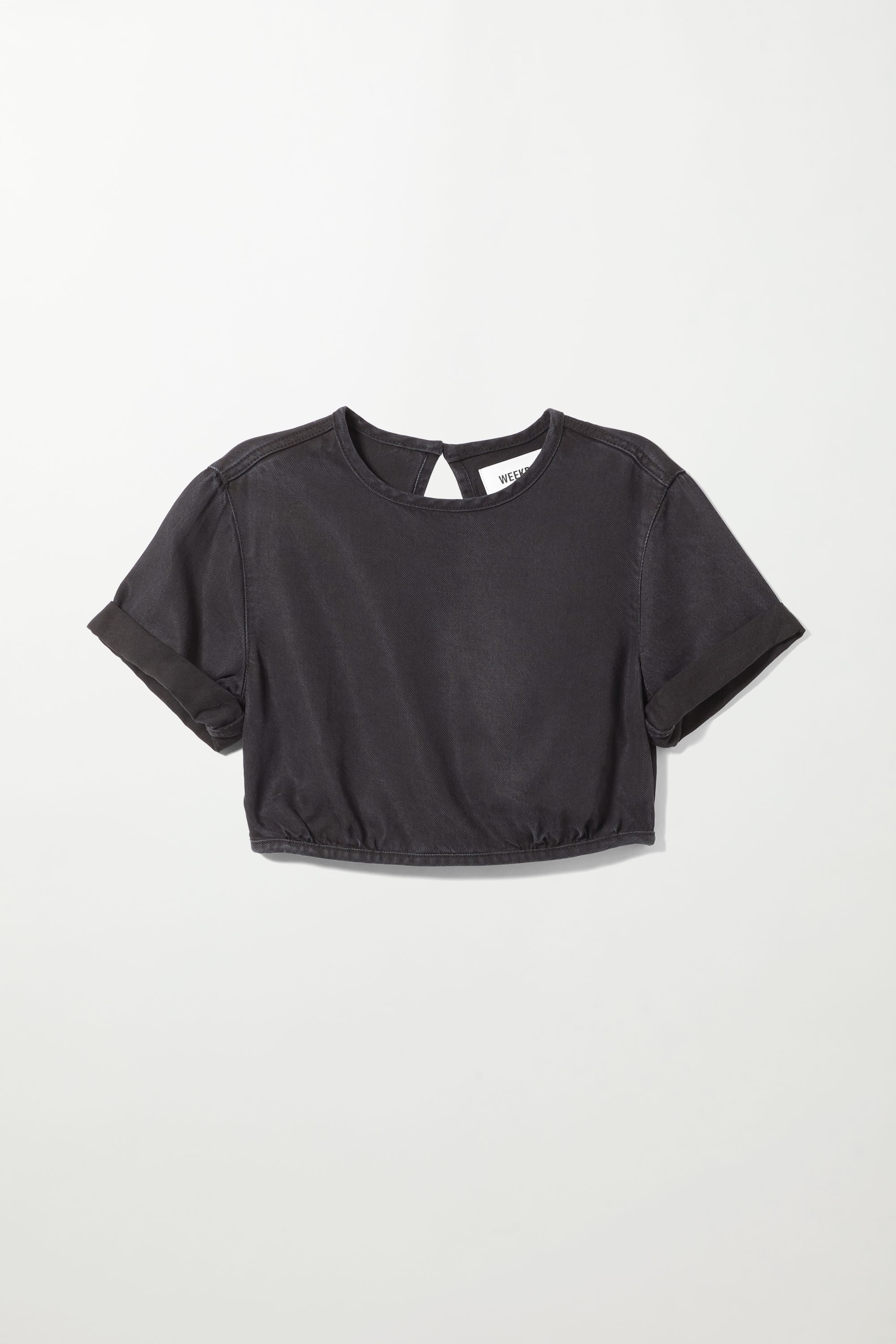 Black - Little Denim Top - 0