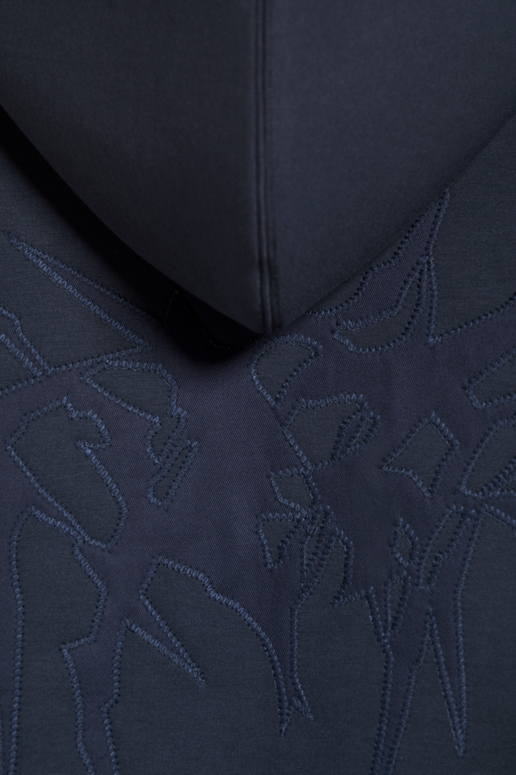 Dark Blue - Tristar - Simon Graphic Scuba Zip Hoodie - 6