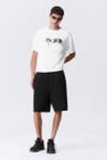 White - Interstellar - Great Boxy Printed Graphic Tee - 2