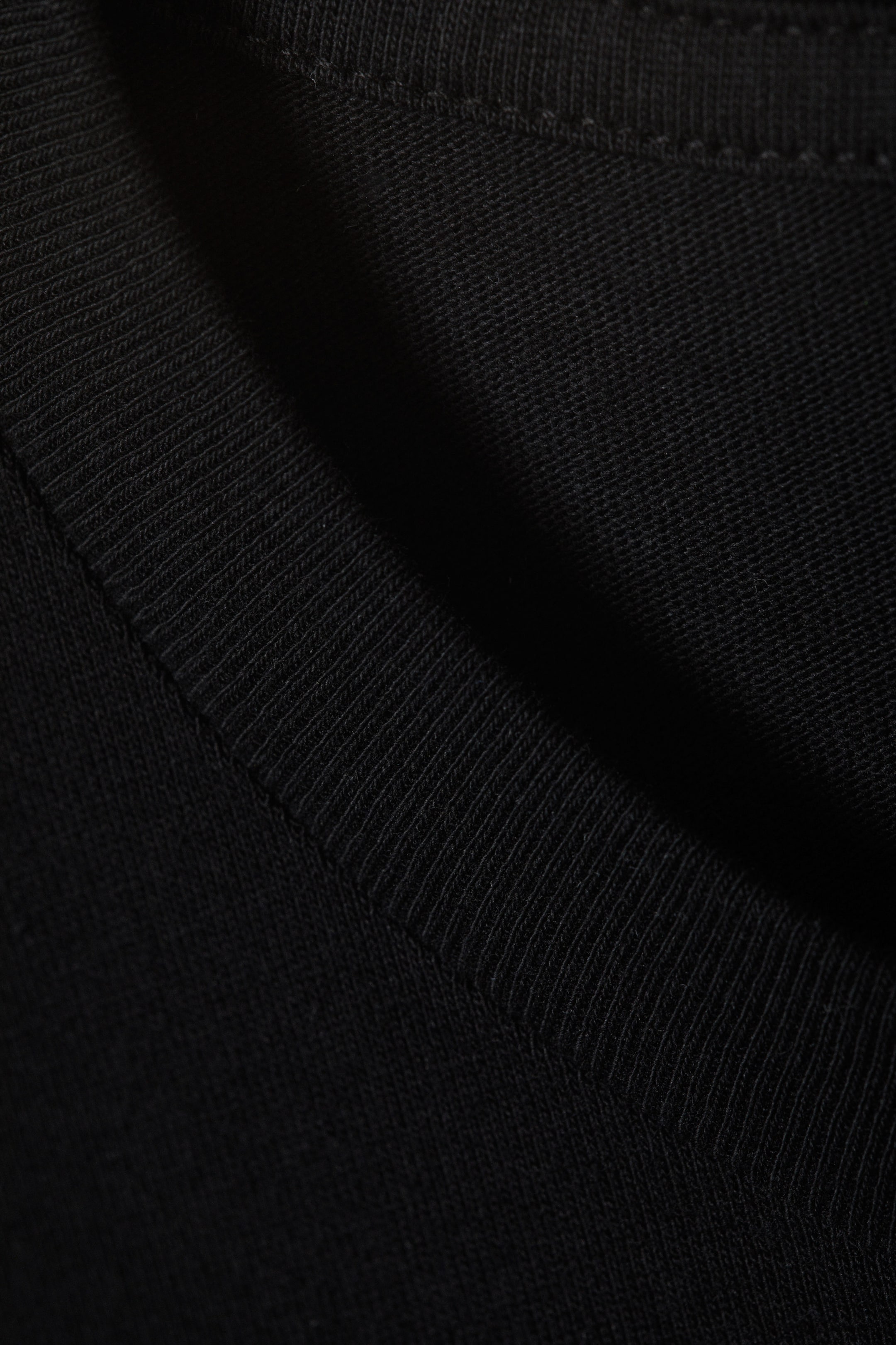 Schwarz - Locker sitzendes Kurzarm-T-Shirt - 2