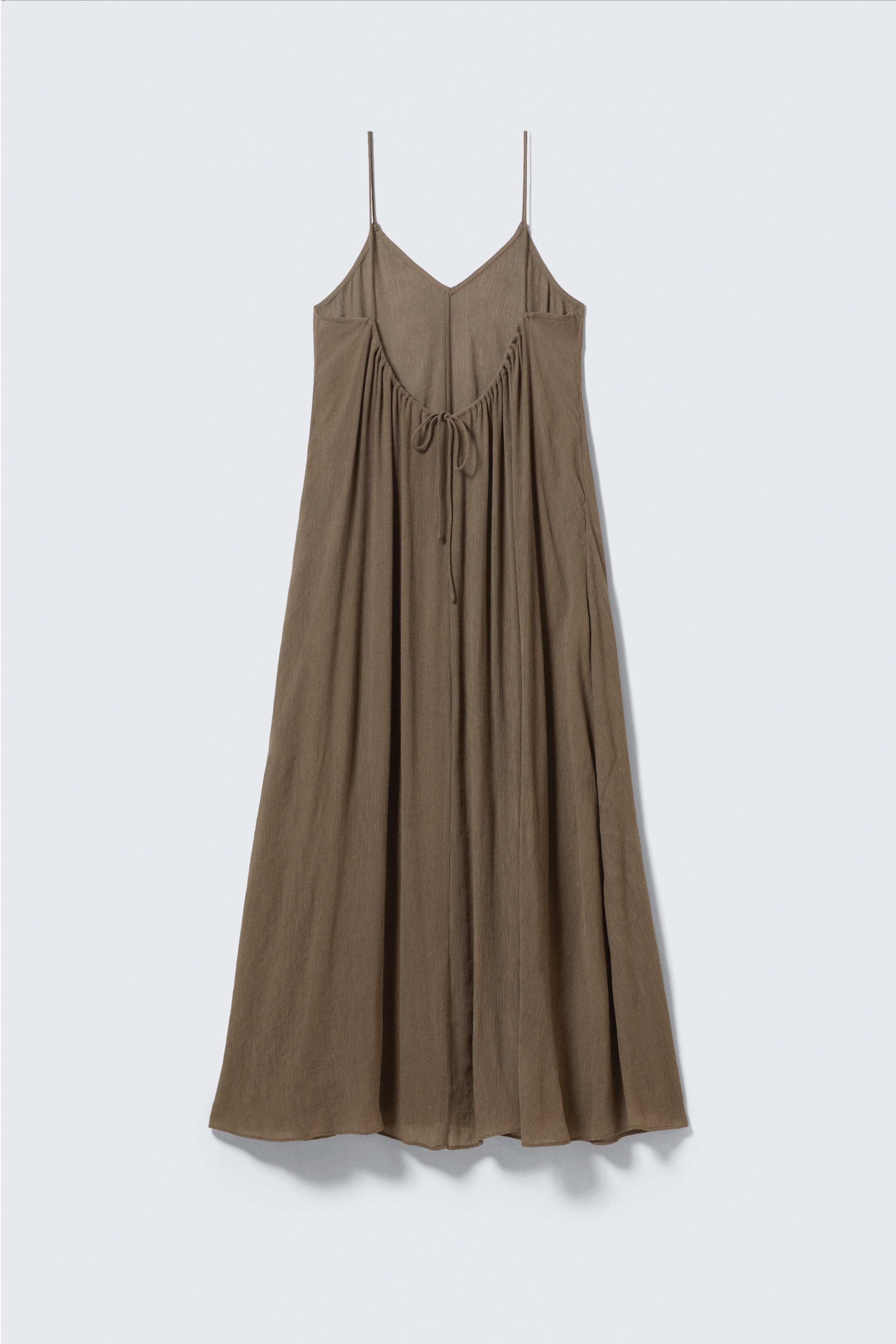 Größeres Bild anzeigen: Fließendes Maxikleid - Braun - Ladies | H&M AT 5