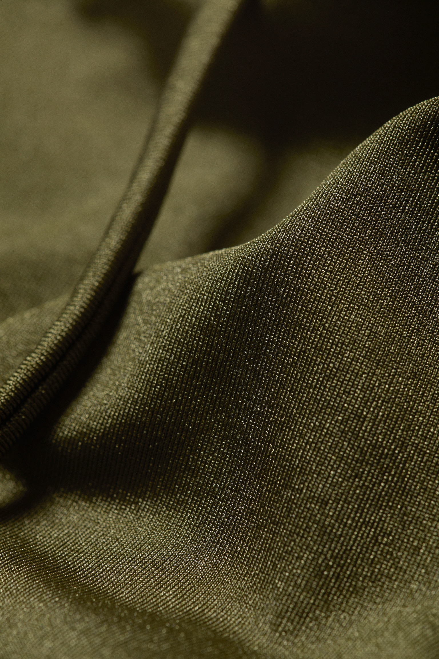 Top de bikini de cuello halter - Verde oscuro - 6