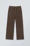 astro loose terry sweatpants - Dark Brown | Weekday WW astro loose terry sweatpants - Dark Brown | Weekday WW