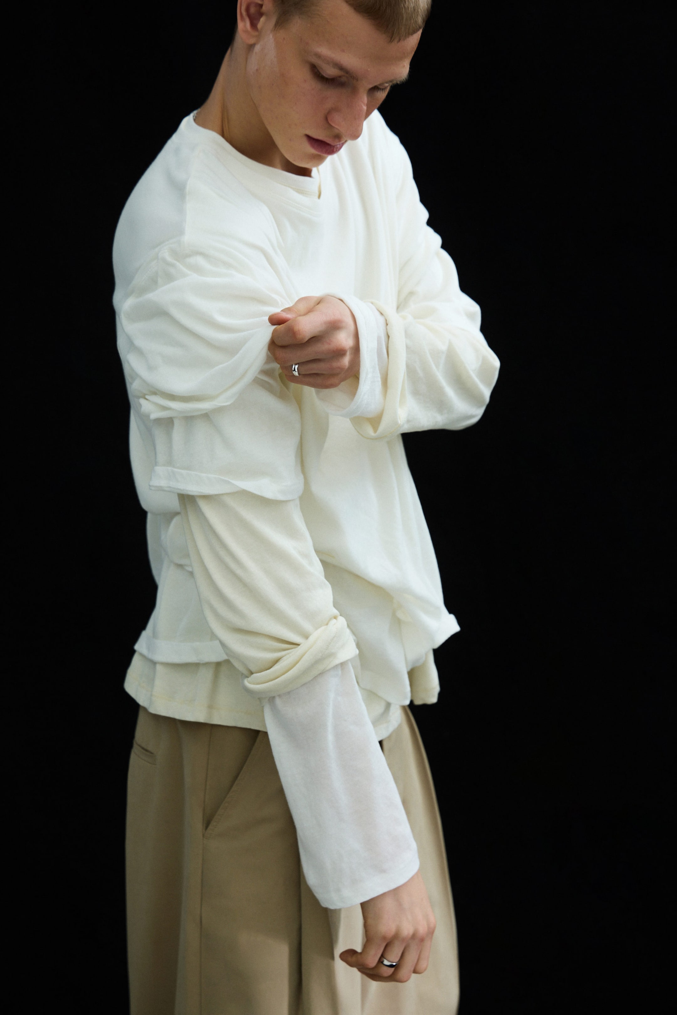 Off-white - Layered Long-Sleeved T-shirt - 2