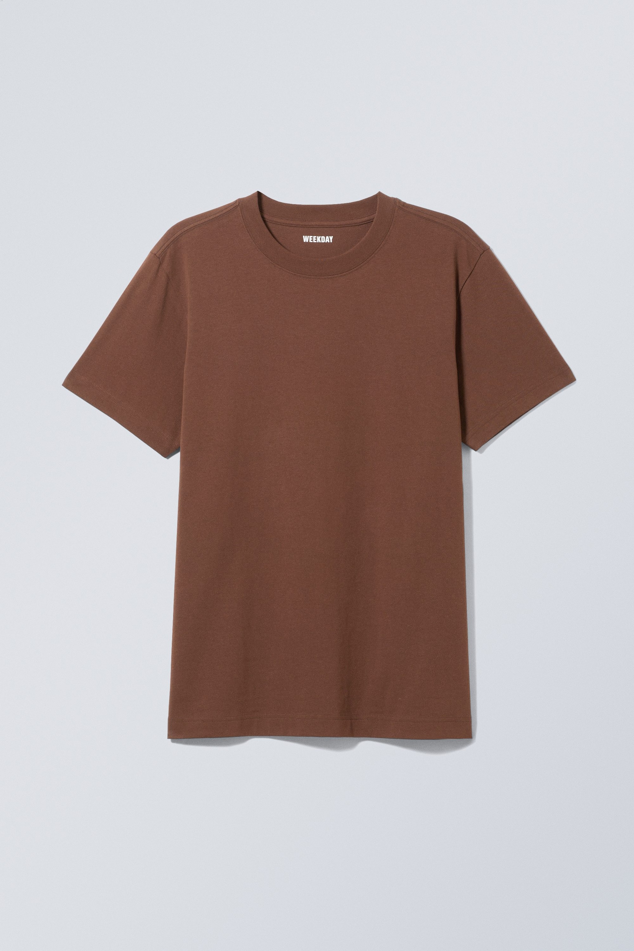 Brown - Relaxed Midweight T-shirt - 0