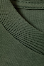 Washed Dark Green - Loose Boxy T-shirt - 1