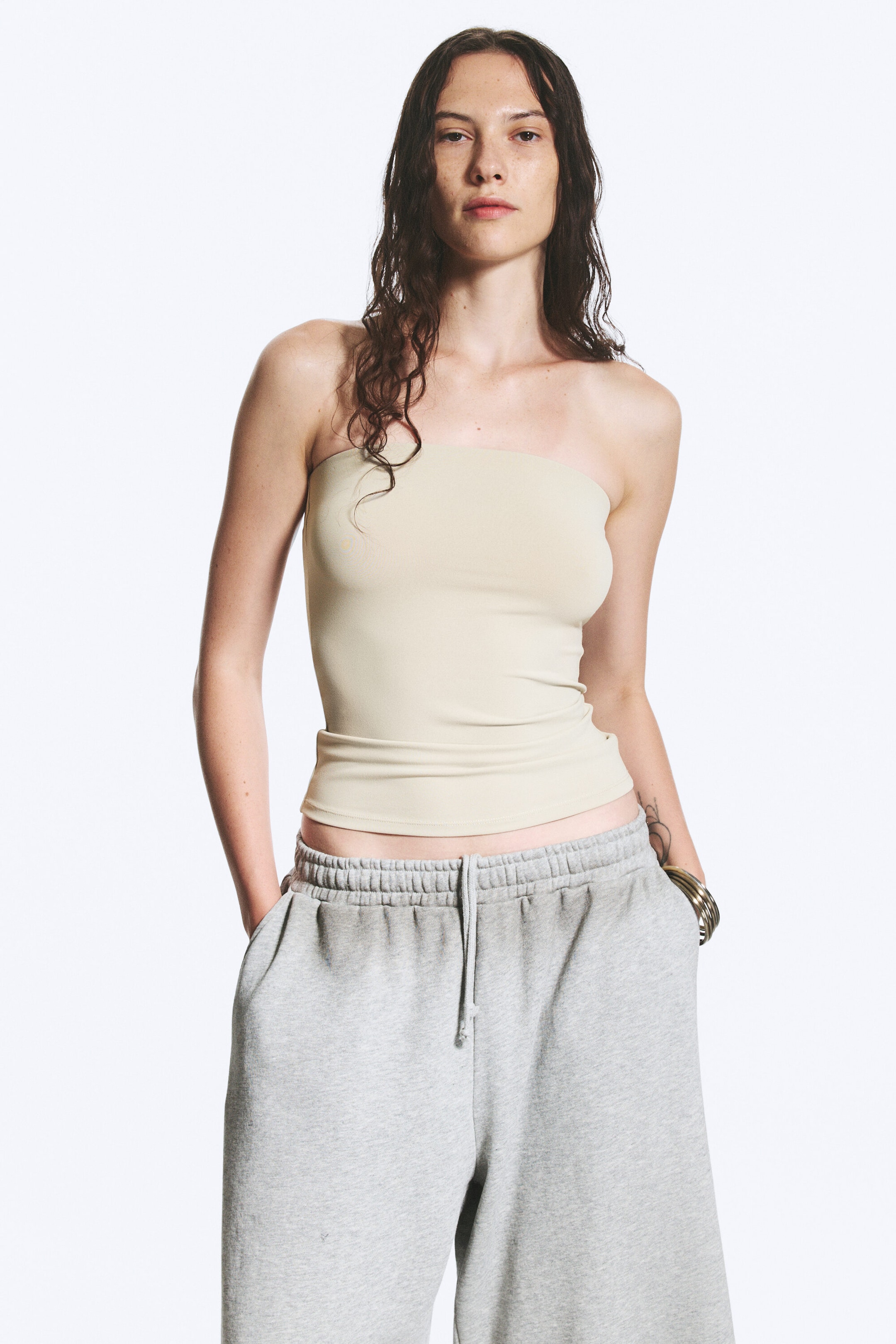 Light Mole - Fitted Bandeau Top - 1