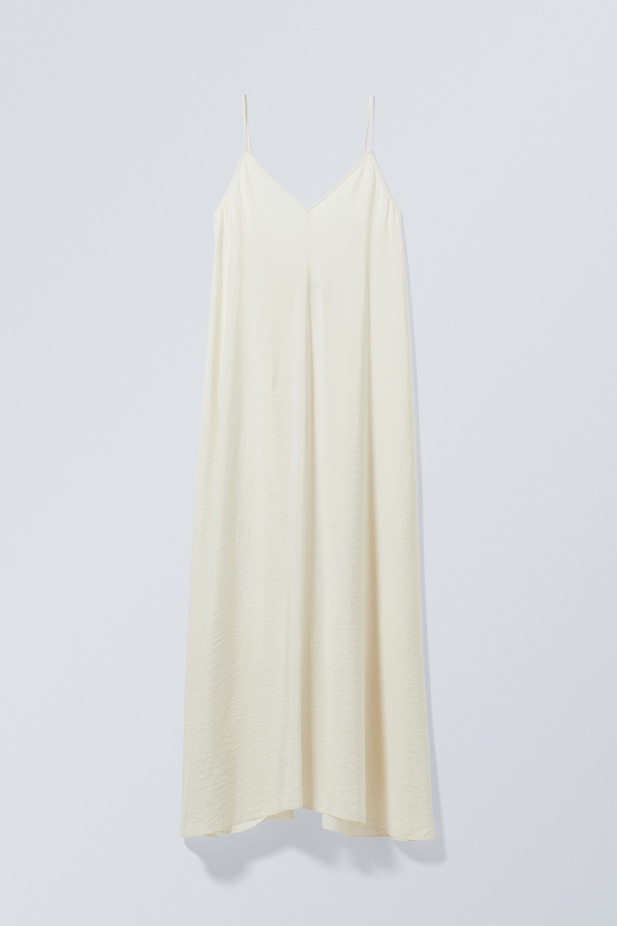 Helles Dusty Mole - Voluminöses Maxikleid - 1
