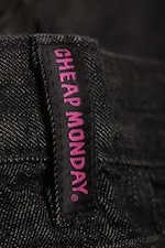 Extra Black Rinse - Boo Bootleg Low Rise Regular Bootcut Jeans - 1