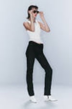 Coated Black - CM x LB Issue Rigid Coated Unisex Jeans - 4