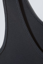 Thunder Grey - Open Neck Tank Dress - 1