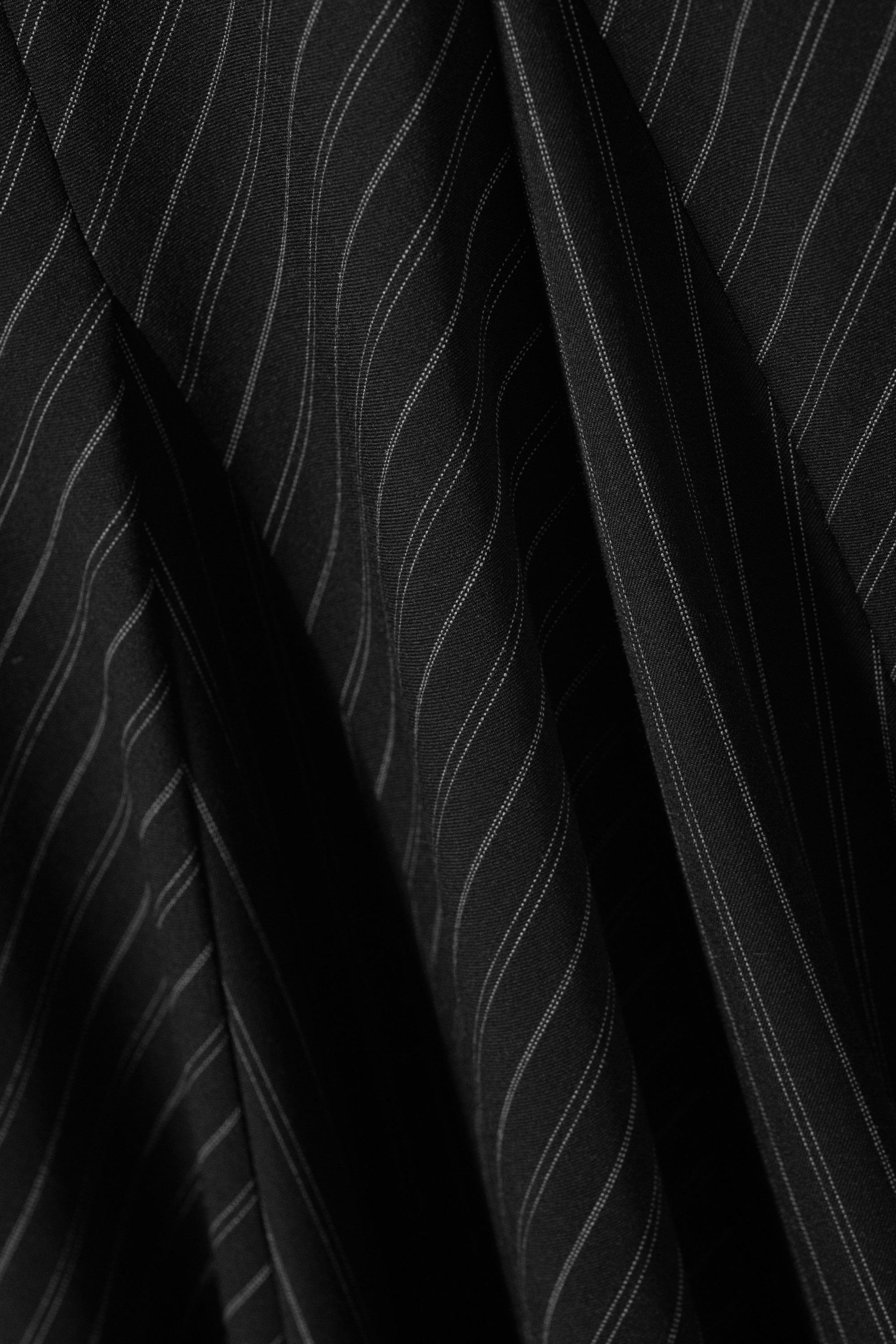 Noir - Jupe longue taille mi-haute à panneaux - 5