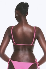 Pink - Triangel-Bikinioberteil - 2