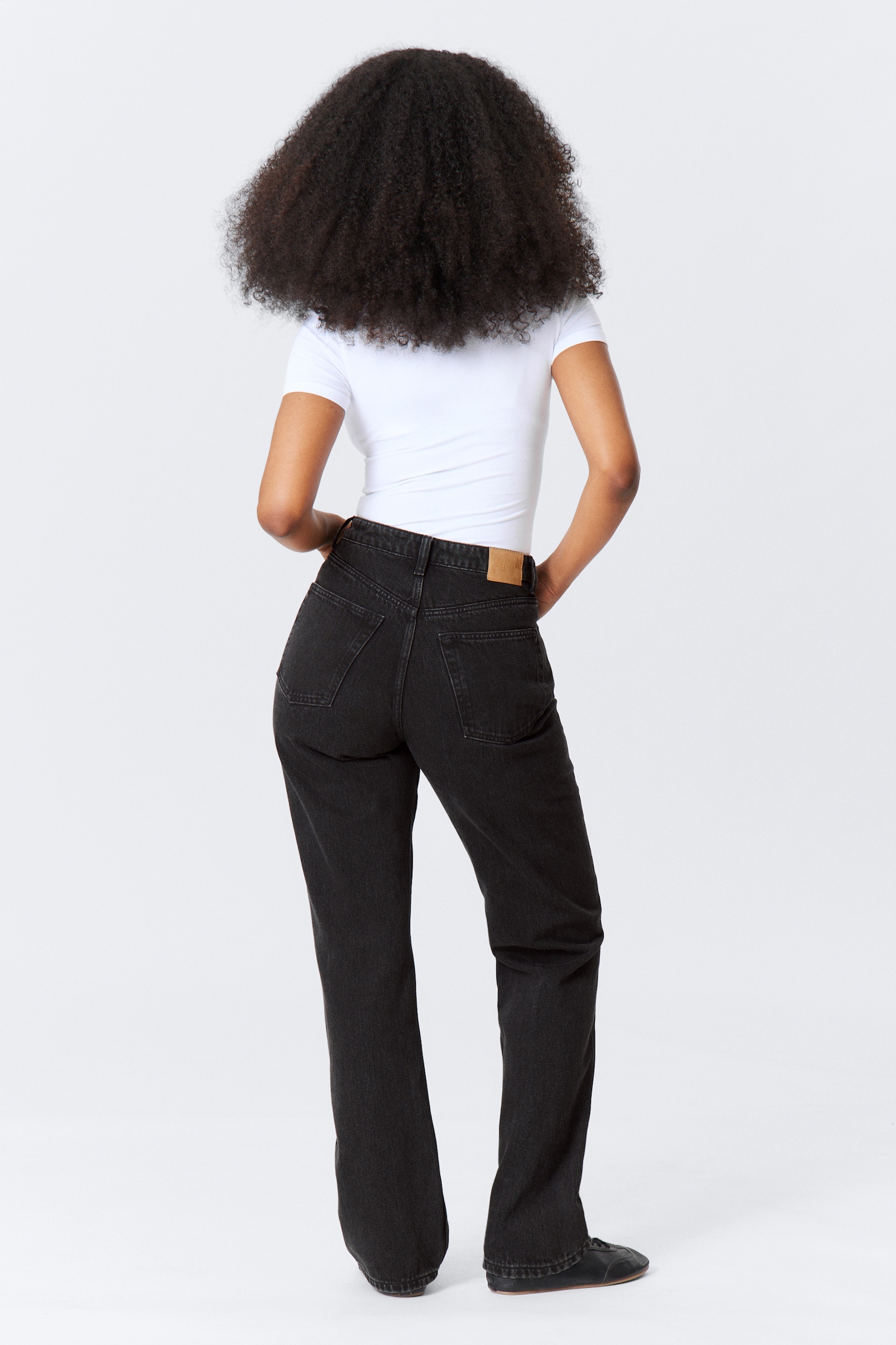 Resolute Curve High Waisted Regular Straight Jeans - Tuned Black - Schwarz/Second Blue - Mittelblau/Blue Rinse - Dunkelblau - 5