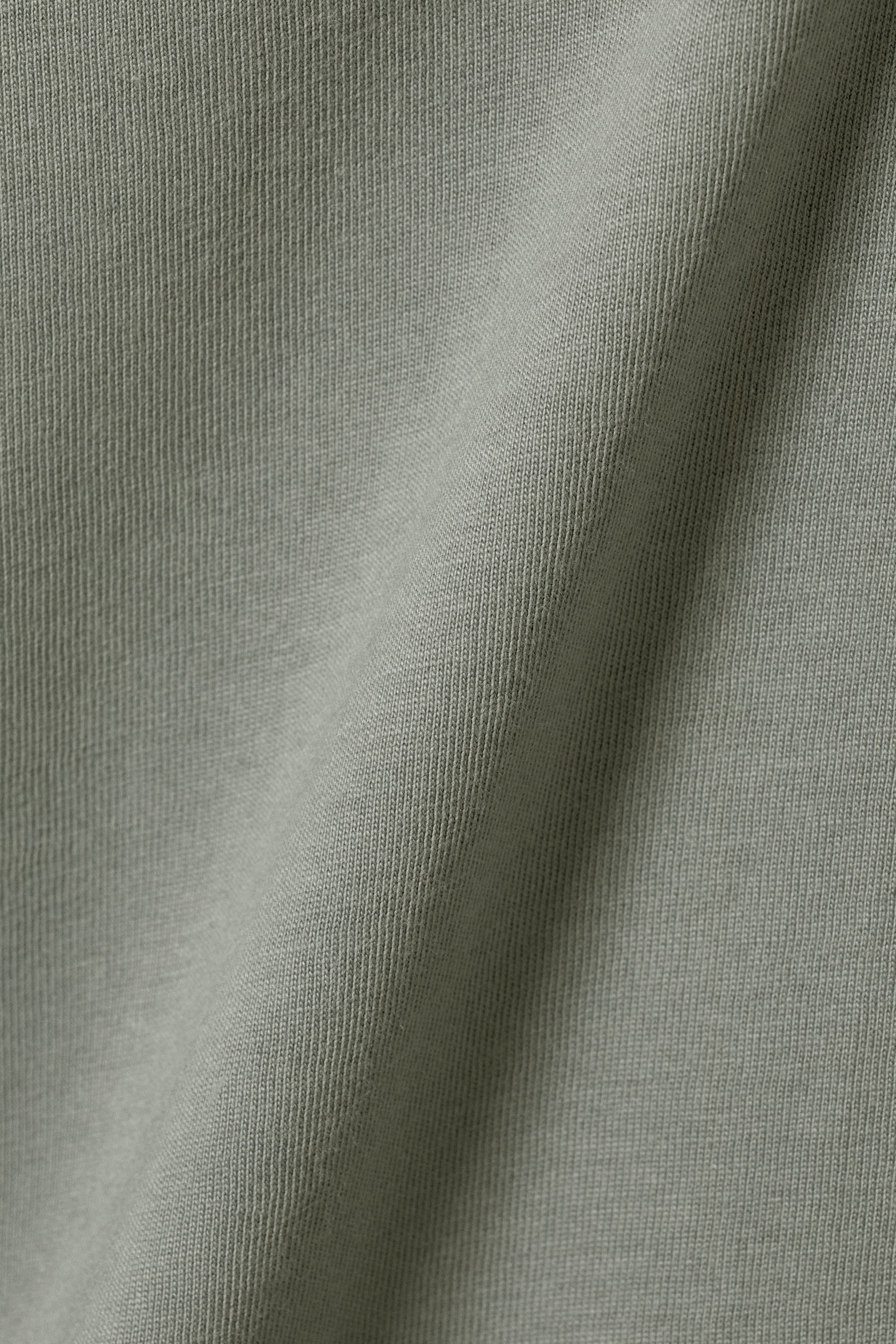 Dusty Grey - Oversized Long Sleeve T-shirt - 1