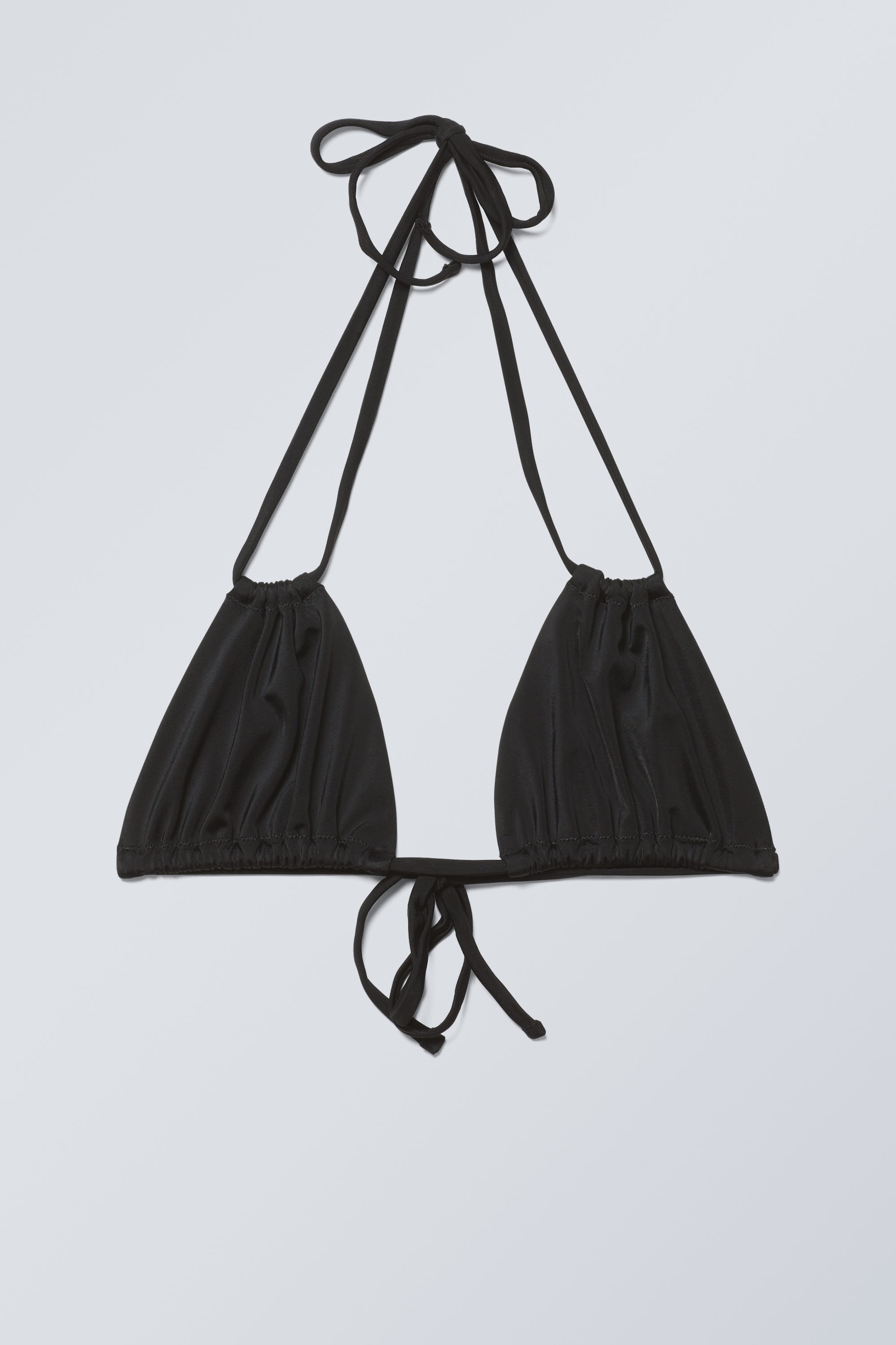 Black - Breeze Tie Bikini Top - 0