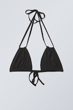 Black - Breeze Tie Bikini Top - 0
