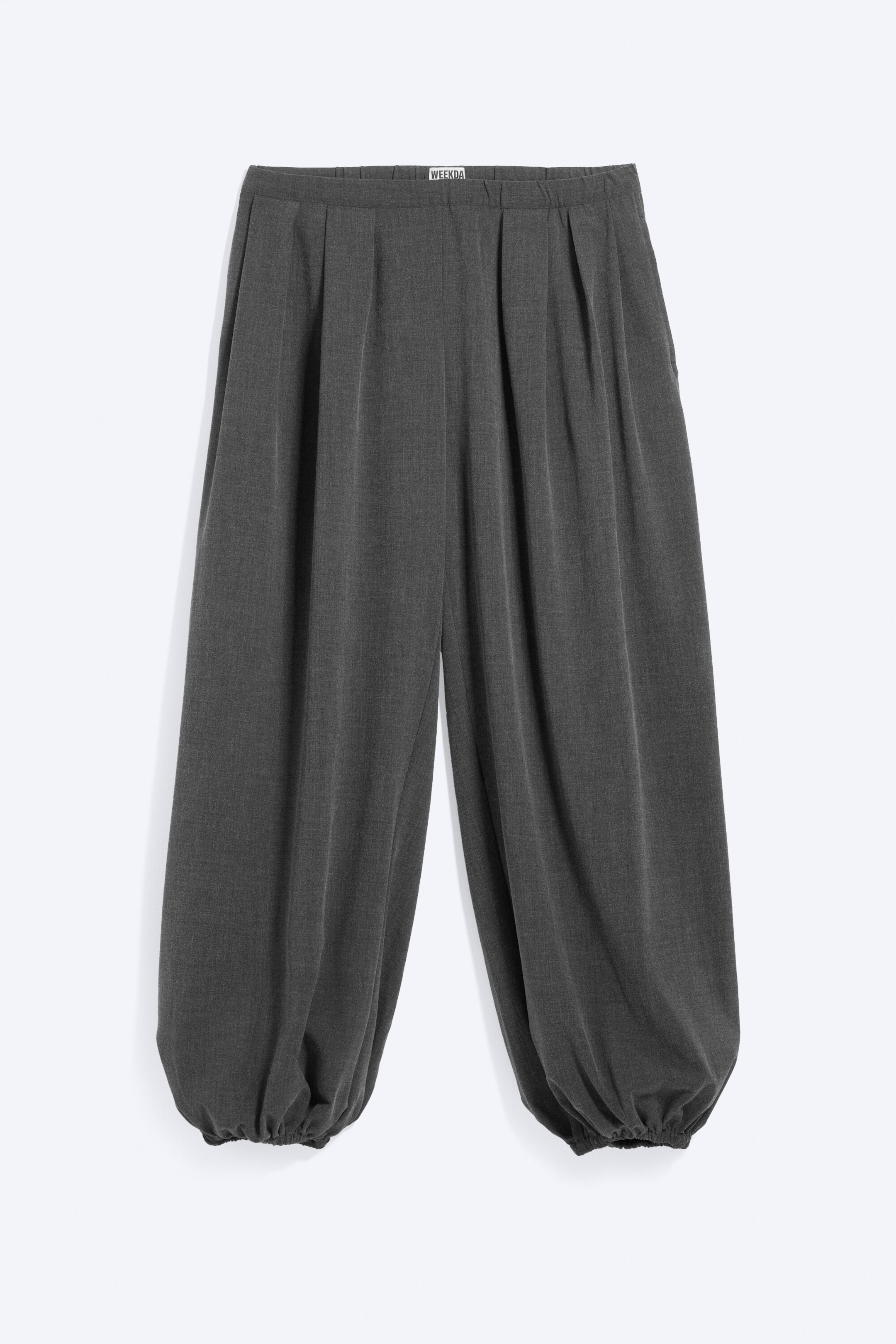 Mørk gråmelert - Dress ballongbukse - 4