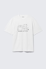 White - Reclaim your wisdom - Relaxed Graphic Printed T-shirt - 3