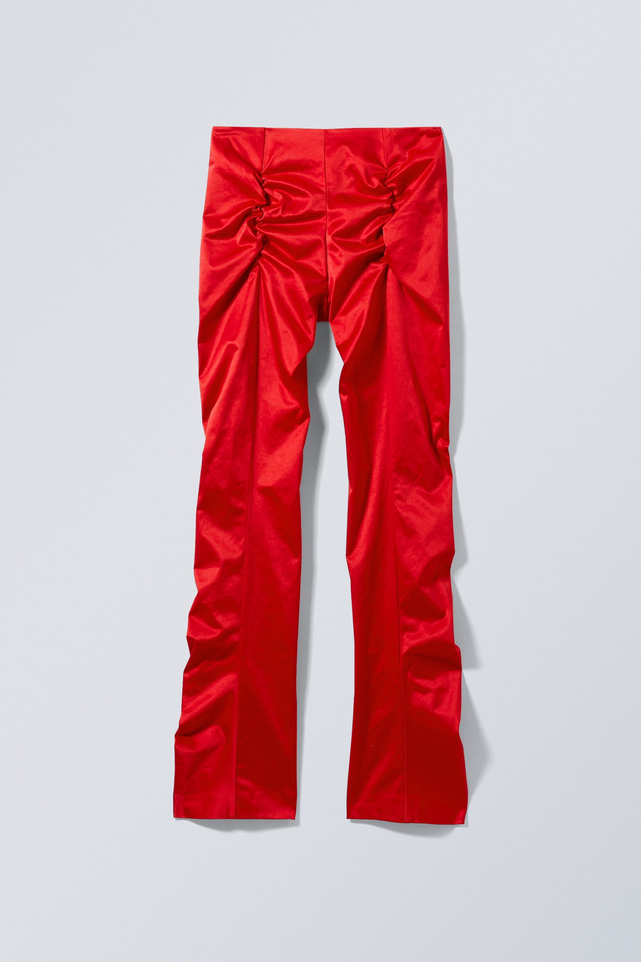Rot - Satinhose Angel - 1