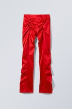 Rot - Satinhose Angel - 1