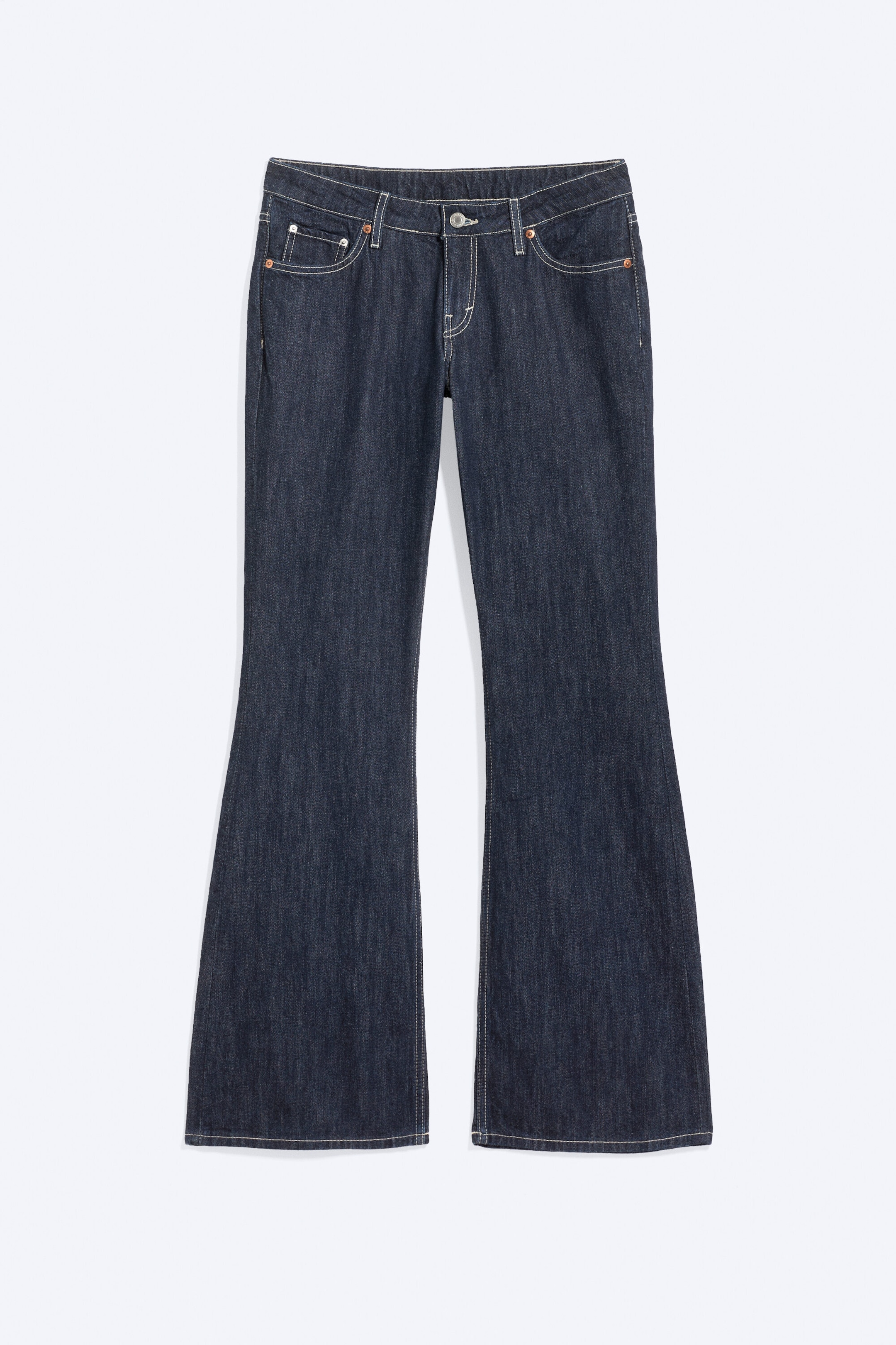 Blue Rinse - Dunkelblau - Nova Low Waist Slim Bootcut Jeans - 0