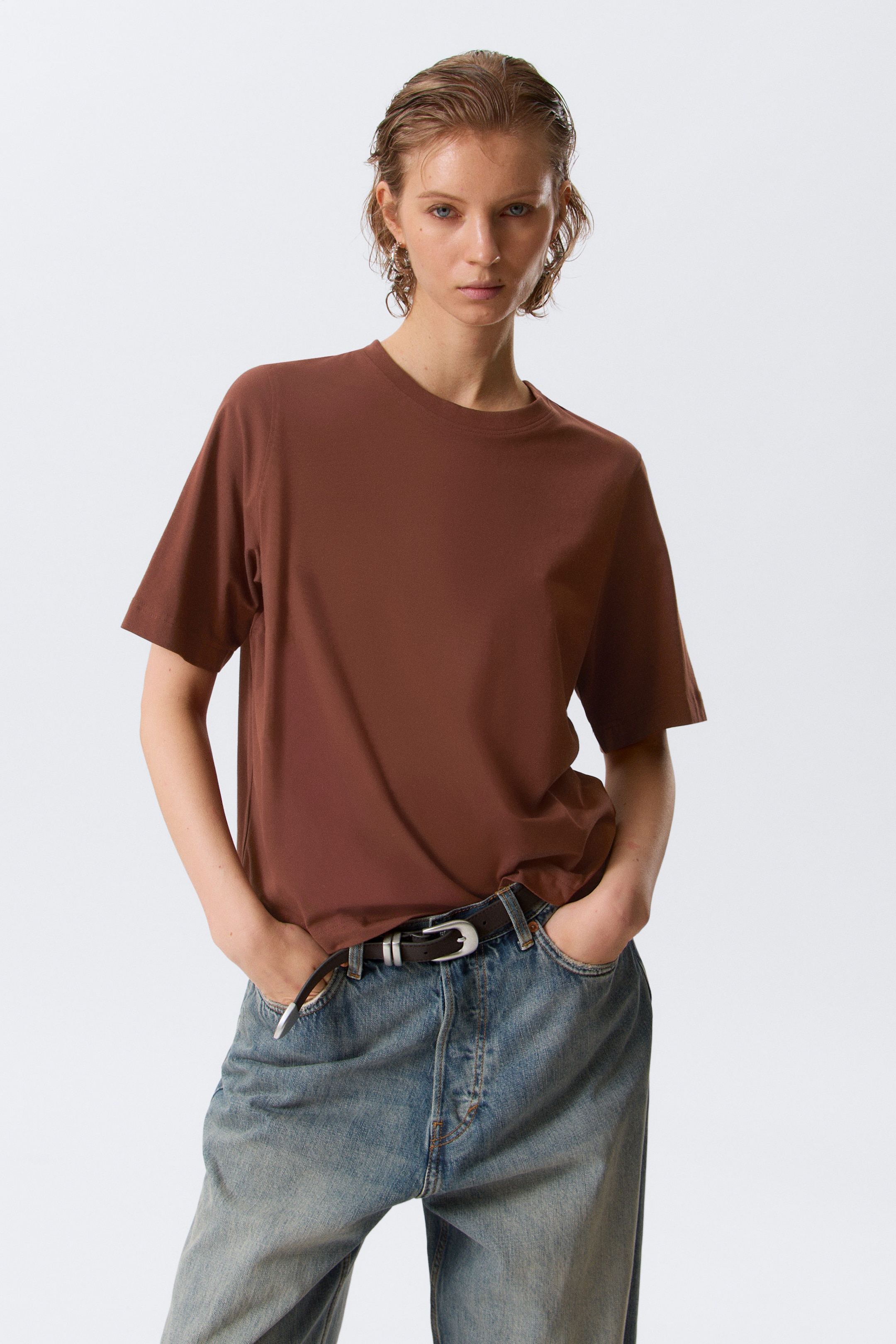 Rusty Brown - Perfect Boxy T-shirt - 1
