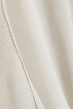 Taupe cendré clair - Pull ample confectionné en maille transparente - 1