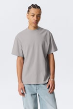 Gris poudré clair - T-shirt épais Great - 0