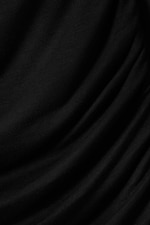 Zwart - Off-shoulder top met lange mouwen en rimpeleffect - 5