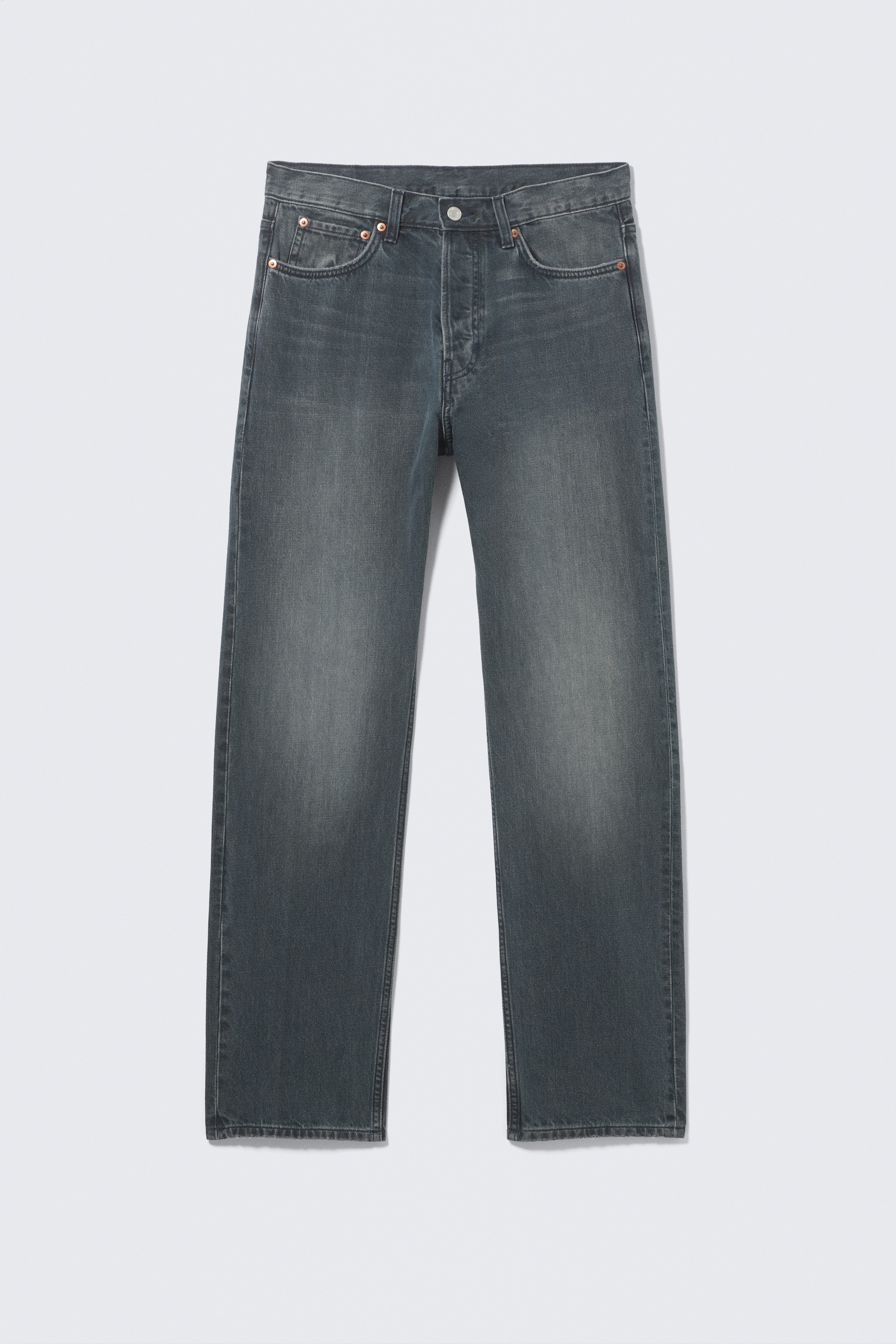 Space Mid Rise Relaxed Straight Leg Jeans - Kourtney Blue - Dark Blue/Second Blue - Medium Blue/Radio Blue - Medium Blue/Tuned Black - Black/Risso Black - Black/Blue Stream - Medium Blue/Morning Blue - Dark Blue/Iron Blue/Aeon Blue - Light Blue