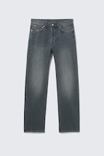 Kourtney Blue - Dark Blue - Space Mid Rise Relaxed Straight Leg Jeans - 5