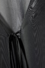 Black - Asta Tie Long Sleeve - 1