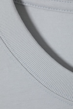 Ljus Dusty Blå - Oversized Heavyweight T-shirt - 1