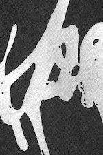 Noir - Heartbeat - T-shirt carré à imprimé graphique Great - 4