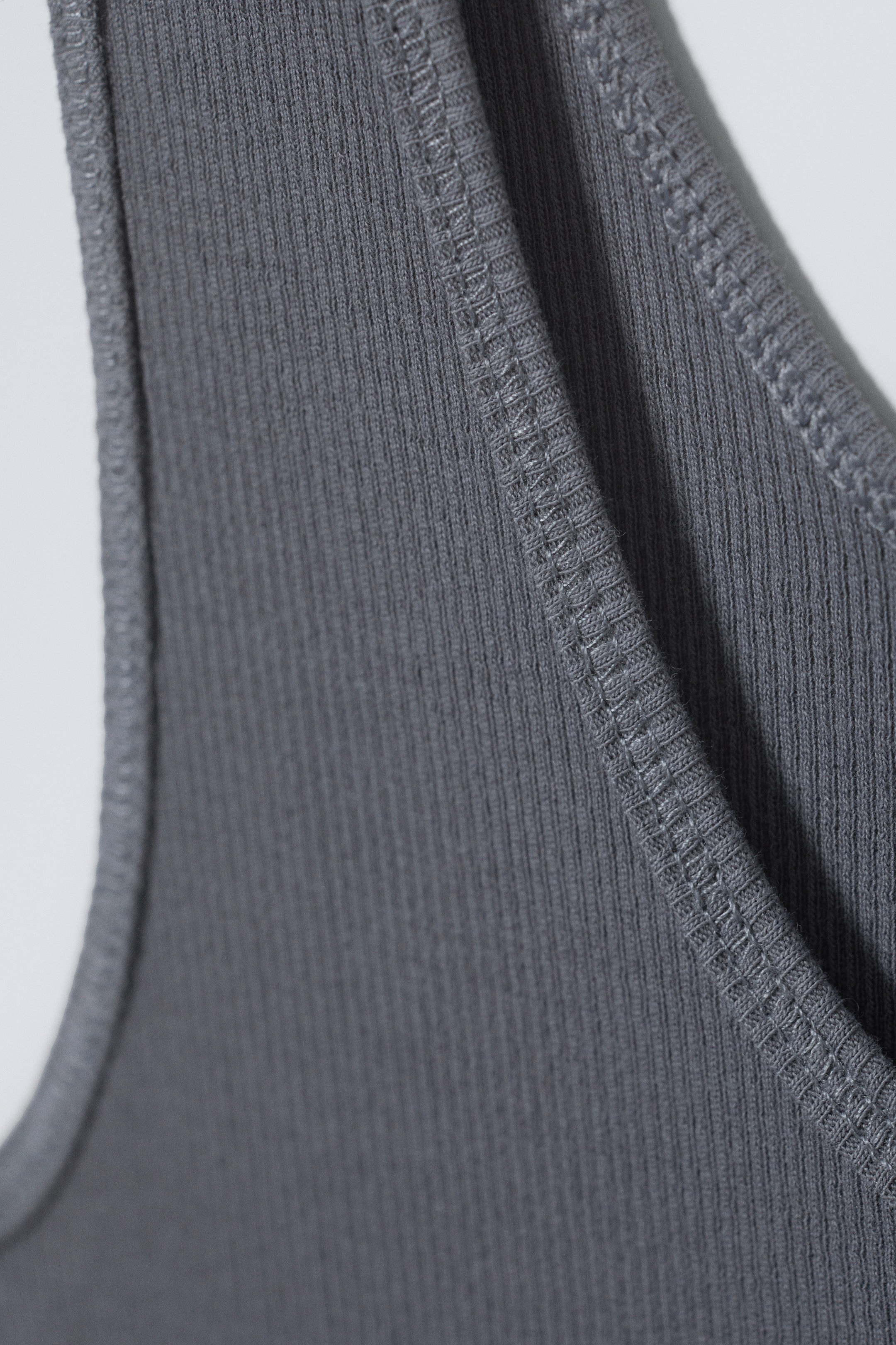 Basalt Grey - Open Neck Tank Dress - 1