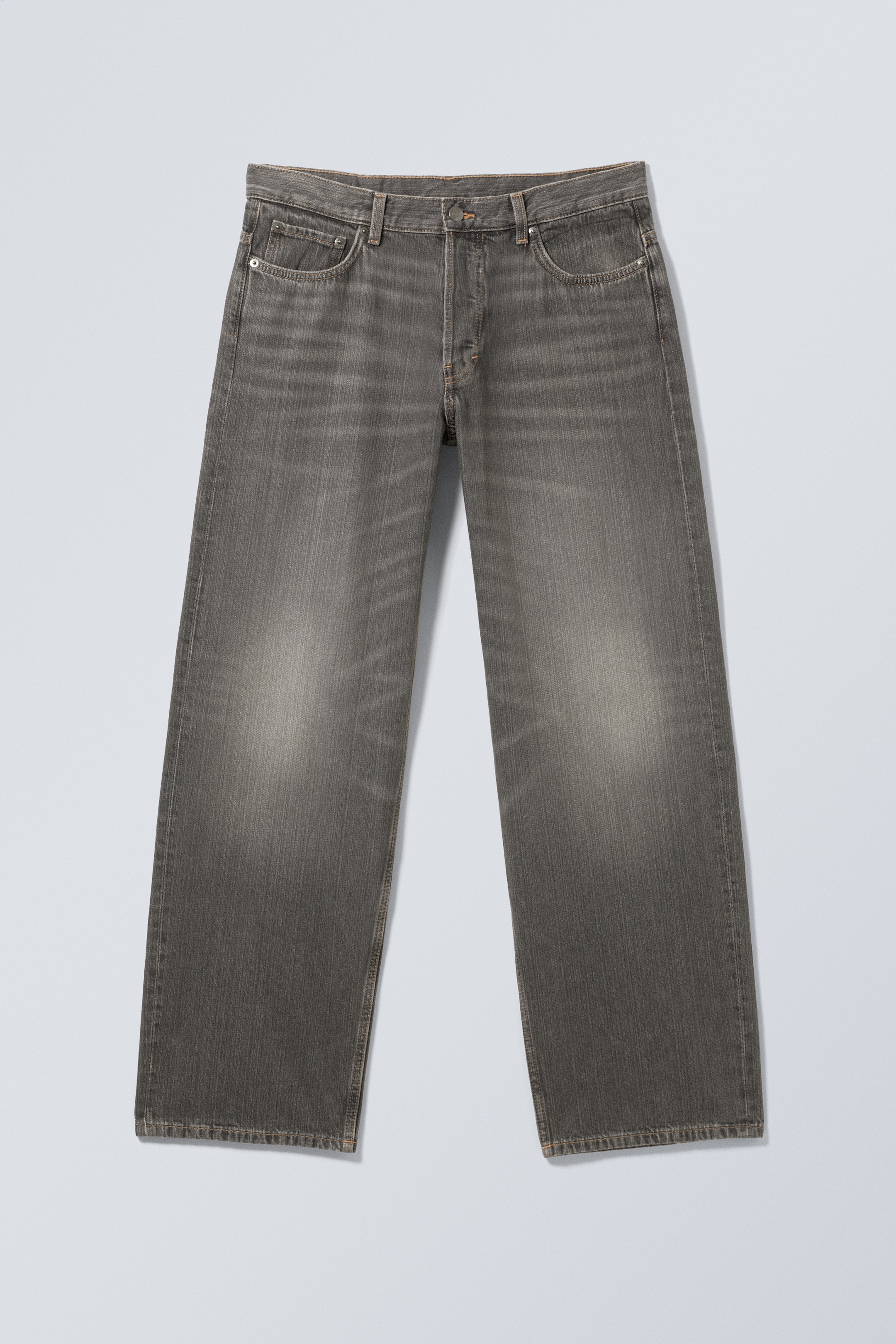 Grösseres Bild ansehen: Sphere Low Waist Loose Straight Leg Jeans - Mine Grey - Dunkelgrau - HERREN | H&M CH 6