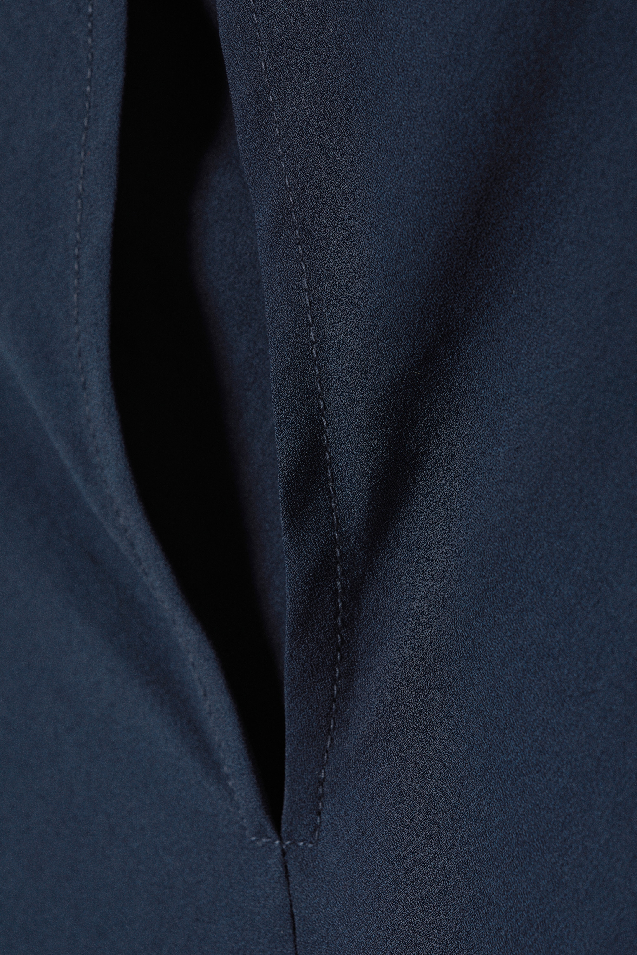 Zobraziť väčší obrázok: Priehľadné mini šaty bez rukávov s lodičkovým výstrihom - Dark Blue - ŽENY | H&M SK 6