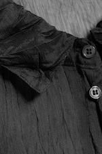 Taupe cendré clair - Chemise froissée à manches courtes - 6