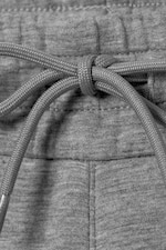 Grau meliert - Locker geschnittene Scuba-Sweatpants - 6